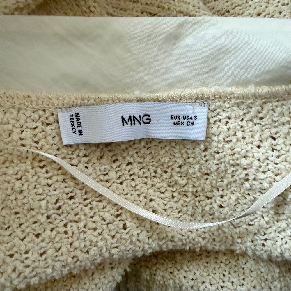 Mango Cream Women's Cardigan - Picture 7 of 7
